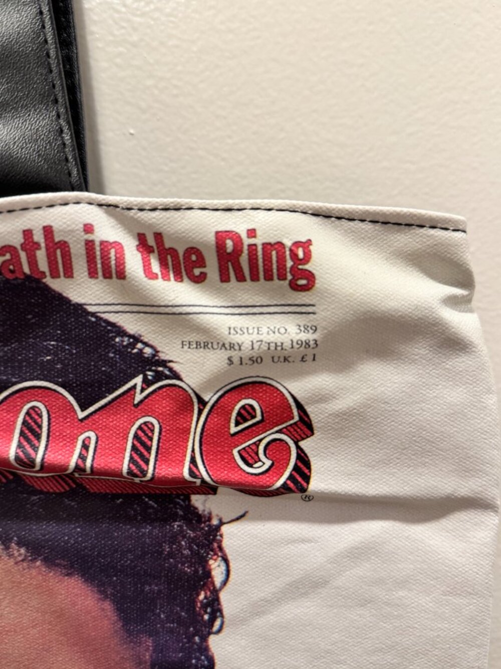 NWT Limited Edition Michael Jackson Rolling Stone Tote Bag – Iconic MJ Cover - Picture 3 of 9